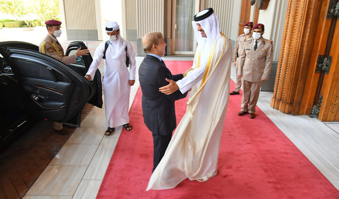 Pakistani PM, Qatar counterpart discuss regional situation, peace efforts